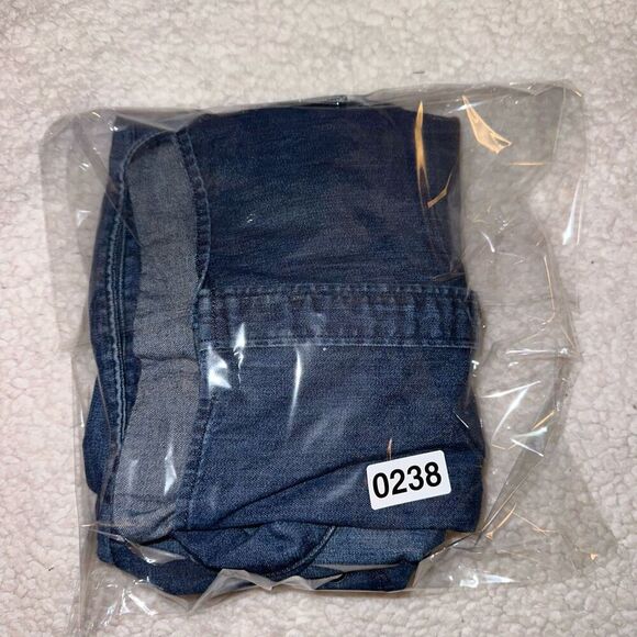 Levi's Men's Denim Button Down Long Sleeve Shirt Dark Wash Size XXL EUC - Picture 11 of 11